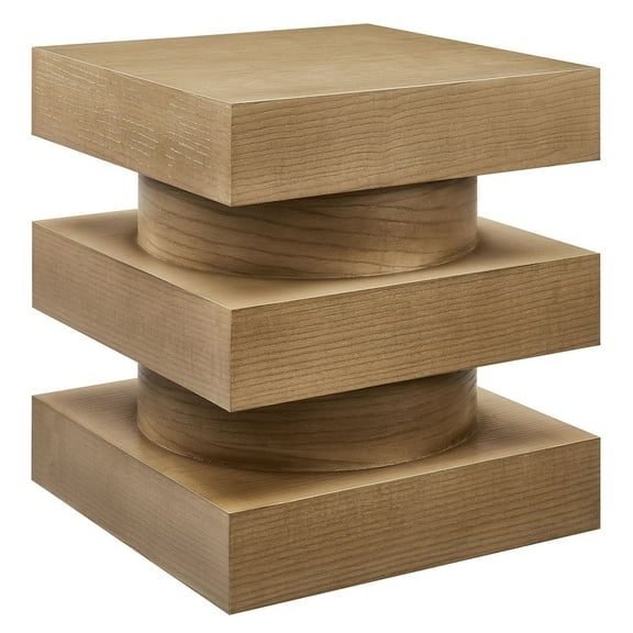 Perpetuate End Table in Caramel Ash