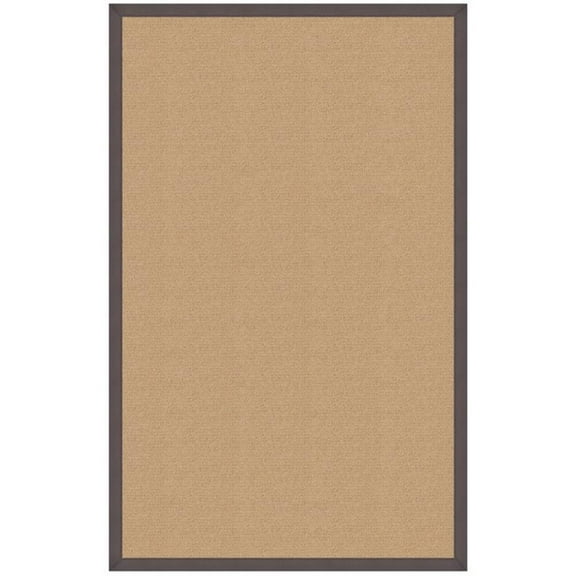 Riverbay Furniture 1'10" x 2'10" Transitional Wool Rug in Sisal and Slate