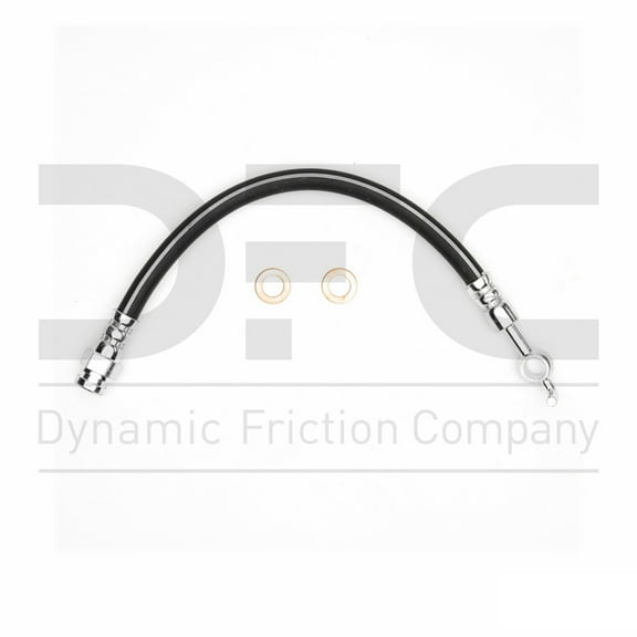 Rear Lower Dynamic Friction Company Brake Line Hose 350-80087 For 1993-1995 Mazda MPV