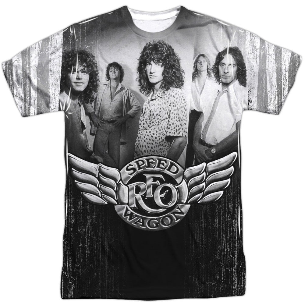 REO Speedwagon Reo Speedwagon Men's Want A Ride Sublimation Tshirt