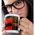 thumbnail image 2 of 3drose, Usa, Missouri, Alley Mill at Alley Spring Ozark Scenic Riverways., 11oz Two-tone Black Mug, 2 of 6