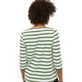 thumbnail image 2 of Ellos Plus Size Stretch Knit Scoop Neck 3/4 Sleeve Top, 2 of 4