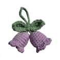 thumbnail image 1 of CNKOO Keychain Keychain Hand Woven Flower Delicate Workmanship Bohemian Decorate Ornament Attractive Handmade Flower Knitted Key Ring Bag Accessory, 1 of 6