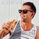 thumbnail image 1 of Black Polarized Sunglasses for Men and Women,Dark Driving Fishing Golf HD UV400 Shades LINVO LINVO, 1 of 2