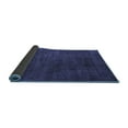 thumbnail image 2 of Ahgly Company Indoor Square Abstract Blue Modern Area Rugs, 8' Square, 2 of 4