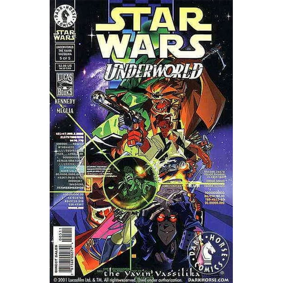 Star Wars: Underworld-The Yavin Vassilika #5A VF ; Dark Horse Comic Book