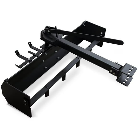 42" Tow Behind Box Scraper Lawn Tractor Attachments with Tractor Box Blade Hitch Tow Fit for UTV ATV