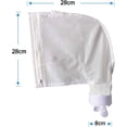 thumbnail image 3 of Paquete de 3 bolsas de repuesto con cremallera compatibles con bolsas de malla de nailon multifunción 280 480 K13 K16 Polaris, 3 of 5