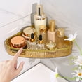 thumbnail image 4 of Bathroom Storage Shelf Save Space Draining Sturdy Wall-mounted Bathroom Corner Storage Shelf, 4 of 4