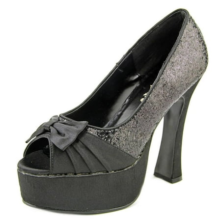 - Pleaser Party-42 Women Open Toe Canvas Platform Heel