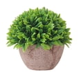 thumbnail image 5 of HONMEET Artificial Potted Plant Green Decorative Faux Plant Pot for Home and Office Decoration Use, 5 of 5