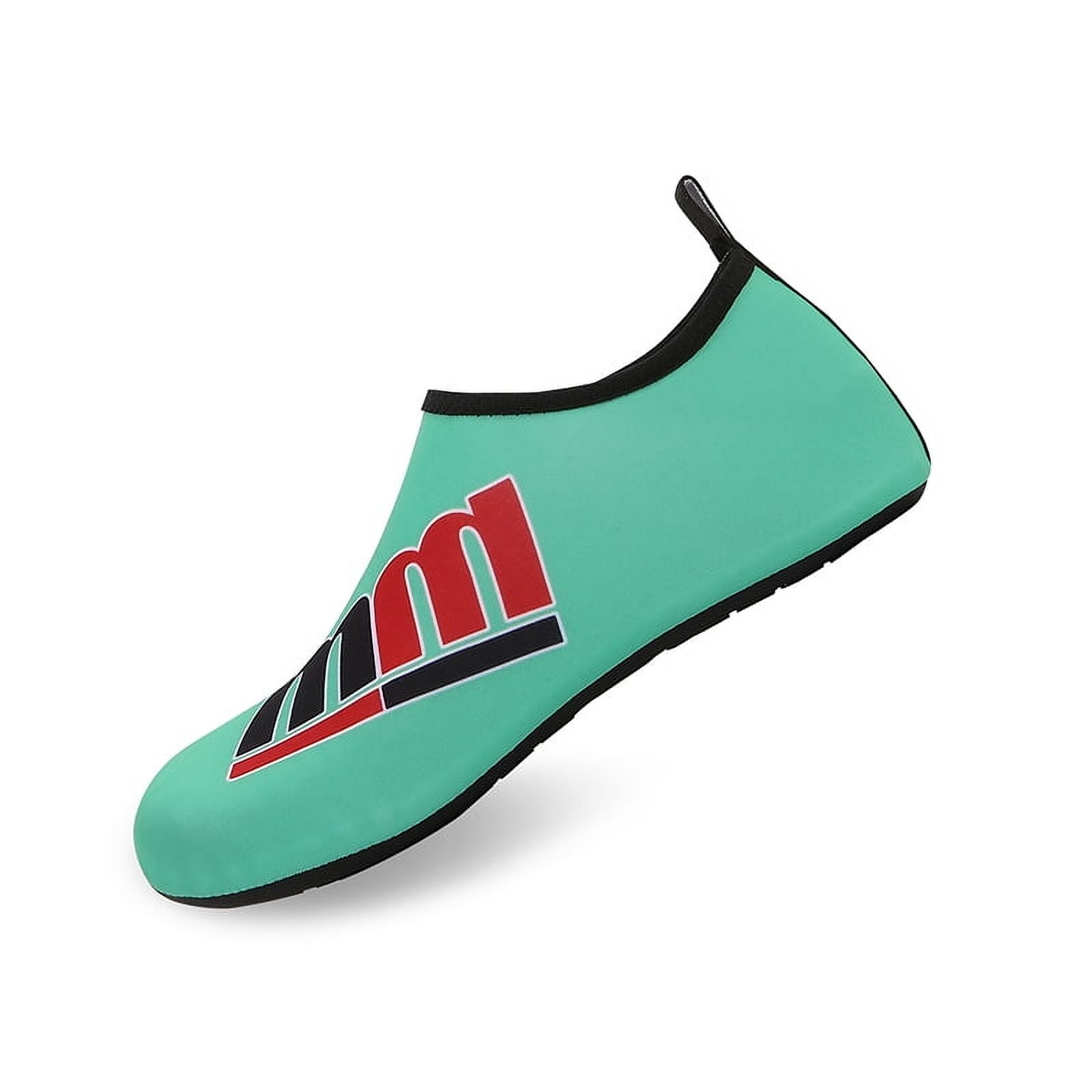 Men and Women a Slip On Barefoot Quick-Dry Beach Aqua Yoga Water Shoes (MM/Mint, 5.5-6.5 Women/5-5.5 Men)
