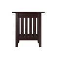 thumbnail image 2 of Atlantic Furniture Mission End Table, (20" x 20"), Espresso, 2 of 4