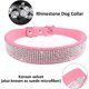 thumbnail image 3 of Collar de rosas para perros y gatos pequeños - Collar para perros con brillantes diamantes de imitación - Collar suave y ajustable para gatos (Talla S), 3 of 5