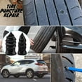 thumbnail image 4 of 100 Pcs Tire Repair Rubber Nails Kit with 2 Sizes, Fast Self-Service Tire Repair Tools, Screw in Tire Repair Plugs with Box for Car, 4 of 9