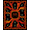 Red Orange Black, Pattern 9, variant on ODIKA 8'x10' Washable Area Rug With Colorful Burst And Fiery Accents Gamer Gamepad Design Playful for King Size Bedroom Under Bed, Master Suite, Non-Shedding, Easy Care