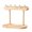 2, variant on KGJQ Wooden Key Rack, with Concave Tray Prevents Rolling Design, Moisture-Proof Wax Oil Finish Organizer, for Entryway Bedrooms Living Rooms