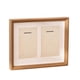 thumbnail image 3 of Vitrina de medallas dobles, marco de fotos coleccionable con caja de almacenamiento con ventana transparente Estilo A, 3 of 9
