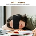 thumbnail image 3 of Orejeras con cancelación de ruido para dormir para hombres y mujeres, cómodas orejeras insonorizadas, diadema suave con protector para los ojos para dormir, estudiar y relajarse., 3 of 7