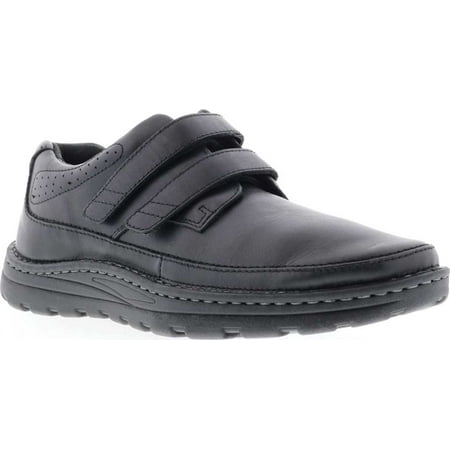 

Men s Drew Mansfield II Hook and Loop Shoe Black Leather 14 6E