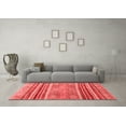 thumbnail image 3 of Ahgly Company Indoor Rectangle Abstract Red Modern Area Rugs, 6' x 9', 3 of 4