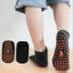 thumbnail image 5 of Calcetines tobilleros antideslizantes para padres e hijos, color sólido, cómodos para niños y adultos, 5 of 5