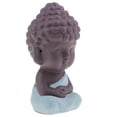 thumbnail image 1 of Estatua de Cerámica Pequeña de Buda India Yoga Esculturas Adornos para hogar Hugo Pequeños ornamentos de cerámica de Buda, 1 of 8
