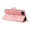 thumbnail image 5 of Dteck for iPhone SE 2022 / iPhone SE 2020 / iPhone 8 / iPhone 7  (4.7 inch) Wallet Phone Case with Wrist Strap,Premium PU Leather Magnetic ID Credit Card Holder Slots Flip Stand Phone Cover,Pink, 5 of 15