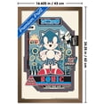 thumbnail image 3 of Sonic the Hedgehog (1991): Classic - Built For Speed Wall Poster, 14.725" x 22.375" Framed, 3 of 5