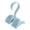 Blue, variant on Purse Hanger Organizer, 360 Degree Rotating Plastic Purse Hooks for Closet, Space-Saving Storage Organizer for Bag, Tote Bag, Shoulder Bag Display, 2.76x3.7x4.8 inch