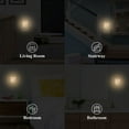 thumbnail image 5 of Yayeee 2-Pack Plug in LED Night Lights with Light Sensors Motion Detectors, Green Art Pattern, 5 of 7