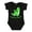 AB-Black, variant on Daddy's Lil' Dragon Cute Green Dragon Boys or Girls Baby Bodysuit