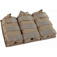 thumbnail image 4 of Tactical AK M4 5.56/7.62 Triple Magazine Camouflage Pouch Cartridges Clip Ammo Holder, 4 of 5