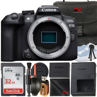 Canon EOS R10 Mirrorless Camera Body, 24.2MP, 15 FPS, Fast