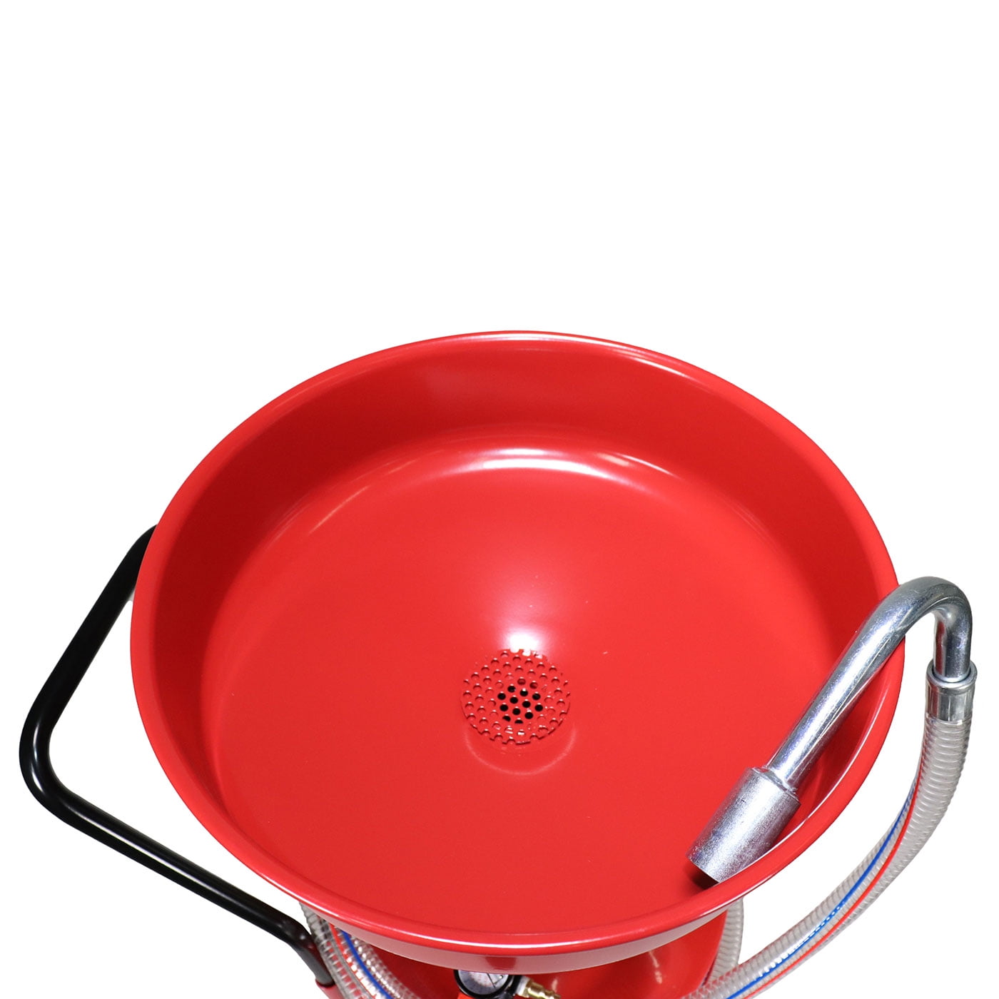 Dragway Tools 18 Gallon Oil Waste Drain Tank Pan for Lift Jack Hoist Shop Crane