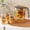 Black, variant on Fruit Infuser Water Pitcher,2.6L Fridge Door Water Jug with Handle & Flip Top Lid, Hot/Cold Beverage Maker for Iced Tea, Lemonade & Juice, High Heat Resistance