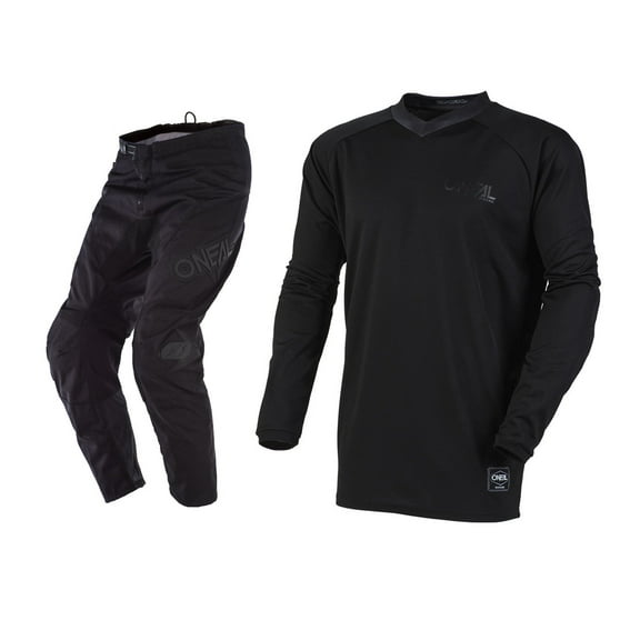 O'Neal 2025 Adult Mens Element Classic Motocross Offroad Jersey Pant Combo Black (Small/W28)