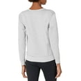 thumbnail image 2 of Hanes Chandail en Molleton Col Rond ComfortSoft EcoSmart pour Femmes, 2TG, Acier Clair, 2 of 4