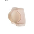 thumbnail image 4 of Spencer Women's Butt Lifter Padded Underwear Hip Enhancer Sexy Seamless Panties Body Shaper Shorts (2XL, Beige), 4 of 6