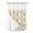 White, variant on No Hook Shower Curtain with Snap-in Liner, Spring Daisy Waterproof Fabric Bathroom Curtains, Country Watercolor Yellow White Floral Leaf Bath Curtains & Mesh Top Window Stall 48"x72"