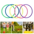 thumbnail image 4 of 24pcs Plastic Toss Ring Game Plastic Rings for Kids Agility Rings Colored Toss Rings, 4 of 8