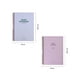 thumbnail image 4 of Set de 2 Libretas AGBOX Spring Note Pasta Dura Rosa y Blanco 80 hojas, 4 of 5