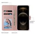 thumbnail image 6 of Compatible with iPhone 14 Pro Case 2022 for Women, Premium PU Leather Flip Cover with Card Holder and Kickstand Feature Protective Phone Wallet Case for iPhone 14 Pro 6.1 Inch, 6 of 11