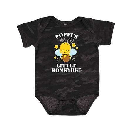

Inktastic Cute Bee Poppi s Little Honeybee with Stars Gift Baby Boy or Baby Girl Bodysuit