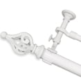 thumbnail image 2 of Pinnacle  White Optima Crown Double Curtain Rod Set 240, 2 of 2