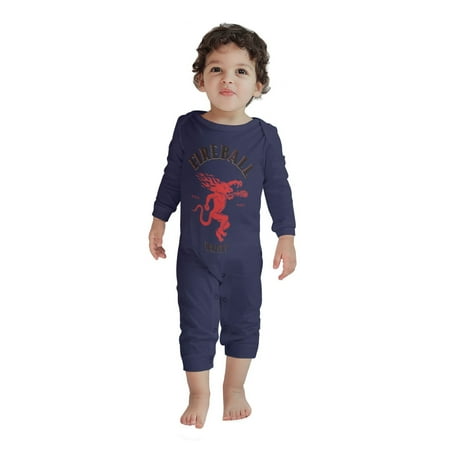 

Fireball Whisky Baby Crawler Boy Girl Rompers Bodysuit Long Sleeve Jumpsuit Playsuit One Piece Outfit Clothes