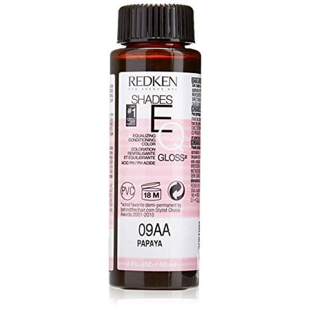 Redken Shades Eq 09aa Brillant Colorant Papaye pour Femmes 2 Onces