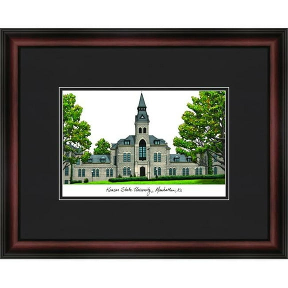 Campus Images KS998A Kansas State University Academic Lithograph Frame