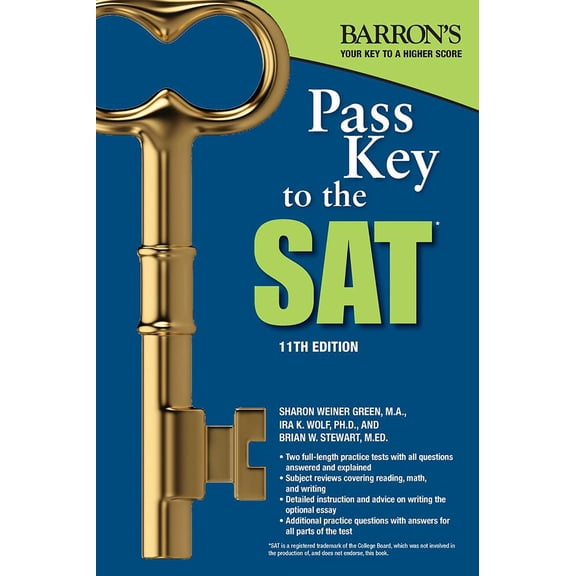 Barron's SAT: Pass Key to the SAT (Paperback)
