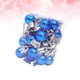 thumbnail image 2 of Mini bolas navideñas azules de 2 cm de Linaichen, adornos irrompibles para árboles y bodas (24 unidades), 2 of 6